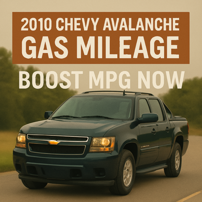 2010 Chevy Avalanche Gas Mileage