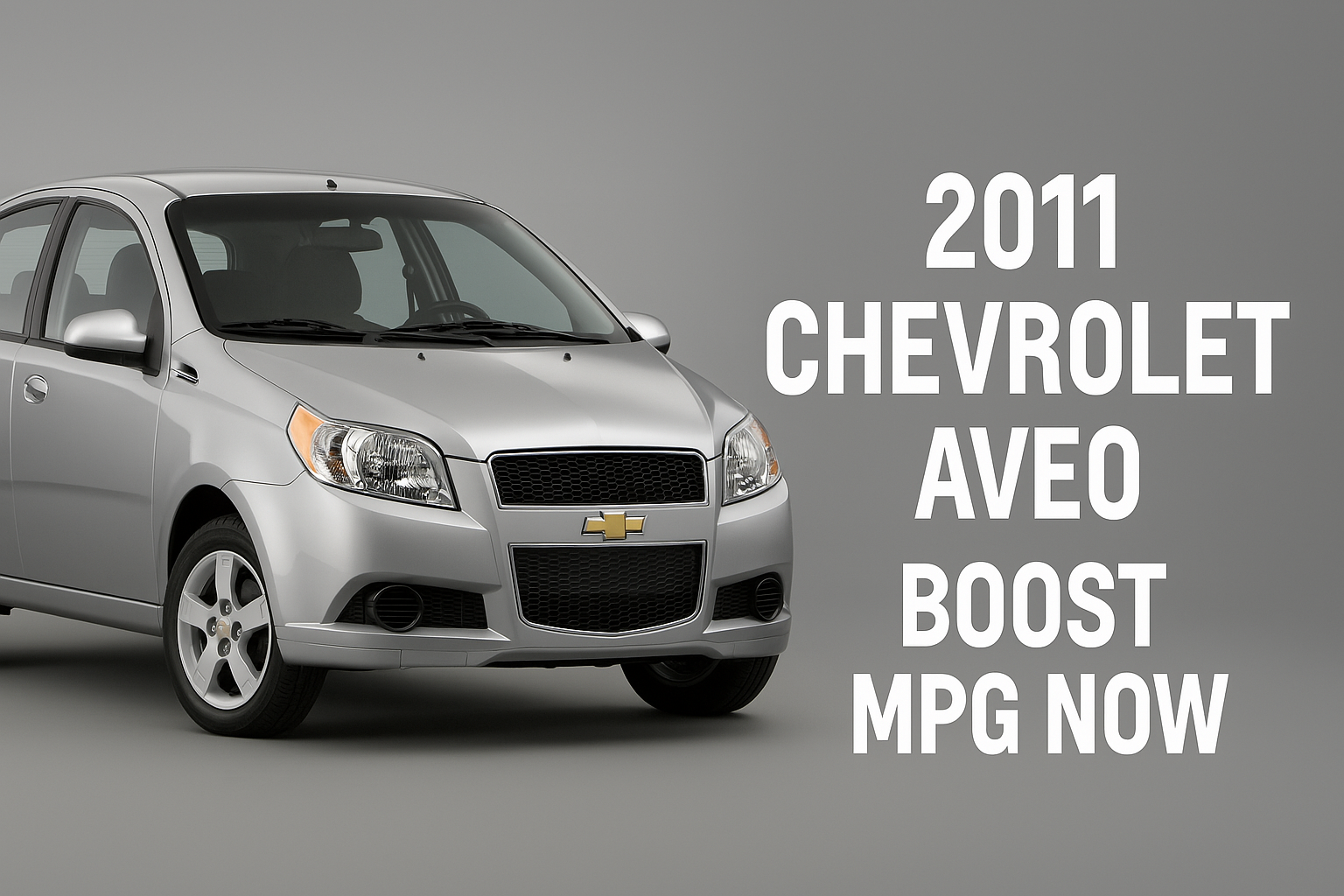 2011 Chevrolet Aveo Gas Mileage