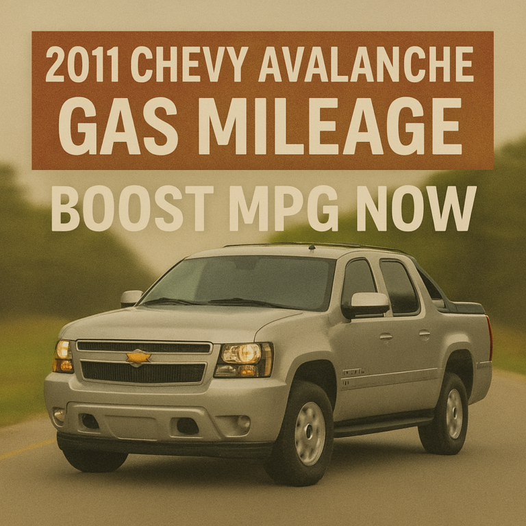2011 Chevy Avalanche Gas Mileage
